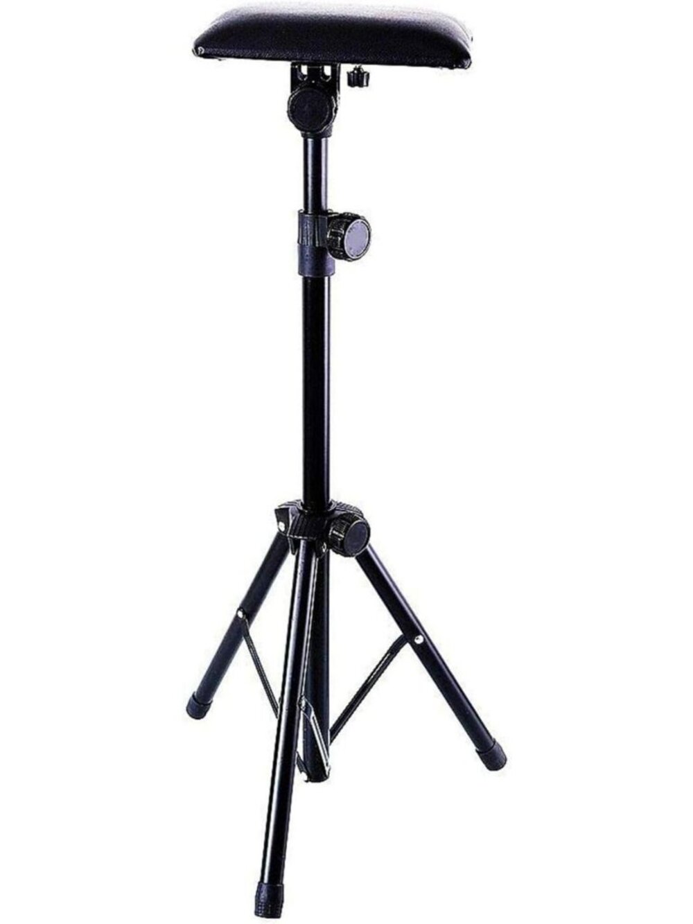 Foldable Tattoo Armrest Stand with Adjustable Height & Sponge Pad for Comfort